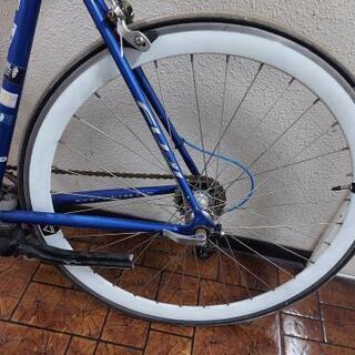 fuji  素人カスタム　ロードバイク　ピスト　ブルホーン　の画像