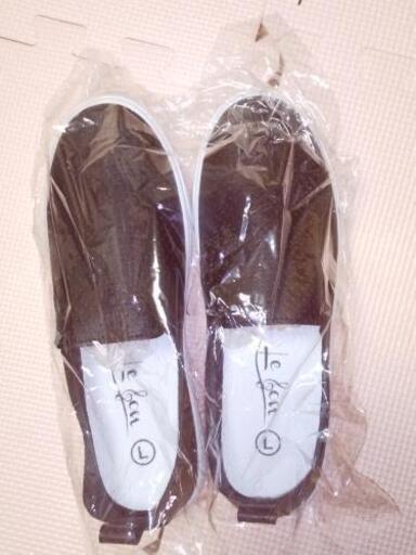 新品スリッポン　Lサイズ