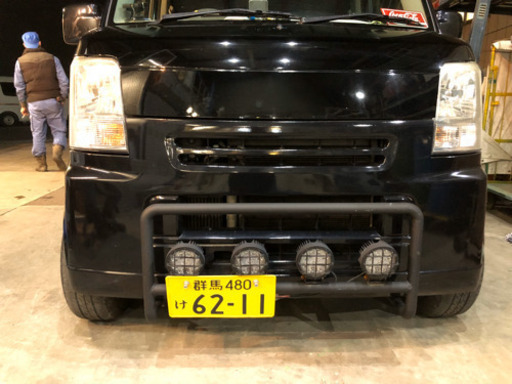 新品エブリィ64vカンガルーバンパー、フォグランプ付き