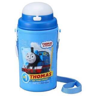 トーマスの水筒とピジョン ストローボトル トール(替えパッキン付)のセット☆ご相談中の画像
