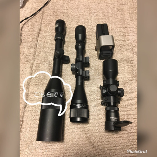 mojji 大口径ライフルスコープ　4-16×50（フード付き）