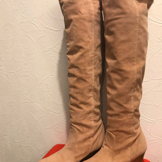 ロングブーツ　ボア