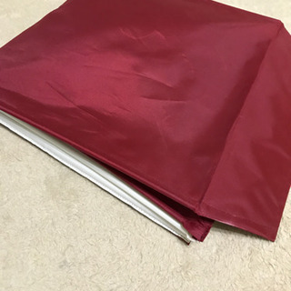 軽くて便利！折りたためるBOX 赤の画像