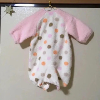 (美品)うさちゃんロンパース✾ニット帽セットの画像