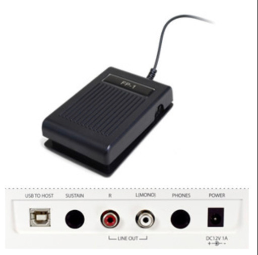 Artesia デジタルピアノ(電子ピアノ) 61鍵 A-61/WH ホワイト サクラ楽器オリジナルセット