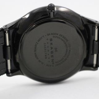 SKAGEN スカーゲン クォーツ ブラック チタンケースの画像