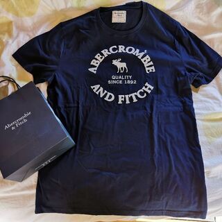 【値下げ】新品未使用アバクロTシャツL メンズ