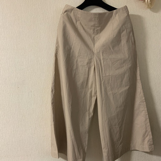 マーガレットハウエル　ワイドパンツ　Lの画像