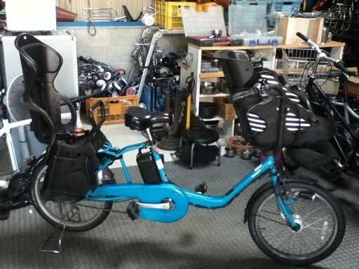 パナソニック電動アシスト自転車　3人乗り
