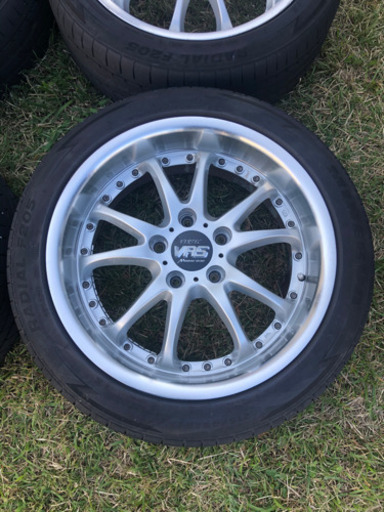 MARUKA SERVICE MANARAY マルカ サービス マナレイ VR5 17x7j +48オフセット 114.3x5 17イ