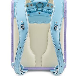 【新品】★ランドセル 女の子☆　高級合皮 大容量 撥水加工 ライトブルーの画像