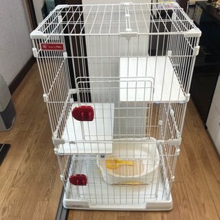 【リサイクルサービス八光、田上店 】アイリスオーヤマ　キャットゲ...