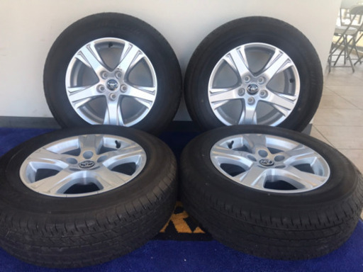 アルファード純正アルミ美品　16インチバリ山20000円