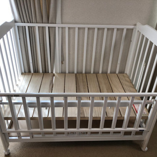 受渡決定　カトージ　ベビーベッド  レギュラーサイズの画像