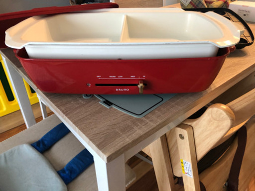 ブルーノ　ホットプレート　三点セット