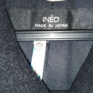 INEDコート　濃紺の画像