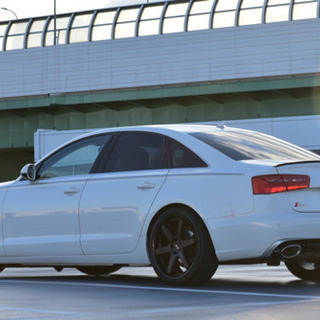 A6 2.8FSI/クワトロ/4WD・迫力のRS6ボディ-キット!!ロ-ダウン/社外20inAWの画像