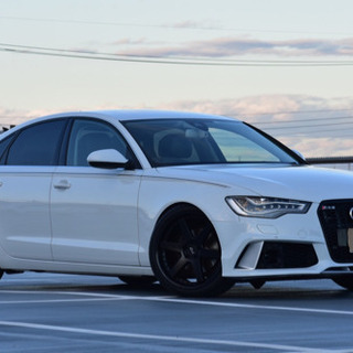 A6 2.8FSI/クワトロ/4WD・迫力のRS6ボディ-キット!!ロ-ダウン/社外20inAWの画像
