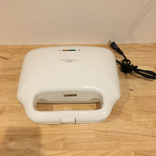 【受け渡し予定者決定済み】ホットサンドメーカーの画像