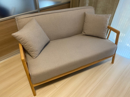 LOWYA 2人掛けソファ 未使用新品 半額