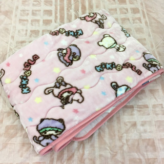 新品　キキ&ララ　シングル敷パッド　敷毛布　