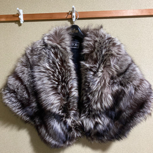 ERIFORT 最高級キツネ毛皮のファー首巻