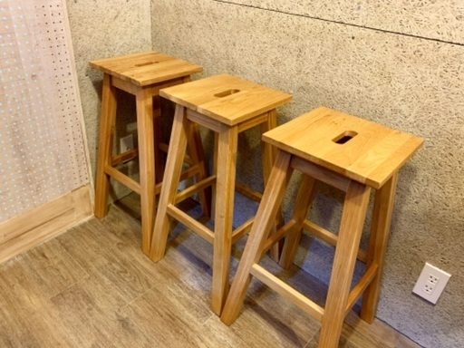スツール3脚