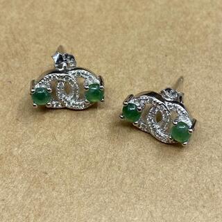 ピアス ミャンマー産 本翡翠 ヒスイ 縁起物 誕生日プレゼント ...