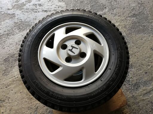 145 6PR R12 ホンダ純正アルミ＆タイヤ
