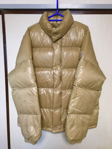 【美品】モンクレール 茶タグ ダウンジャケット ベージュ M〜L
