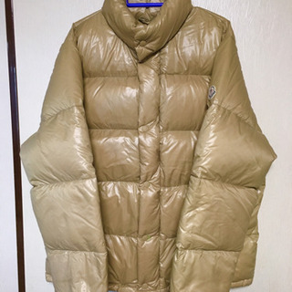 【美品】モンクレール 茶タグ ダウンジャケット ベージュ M〜L