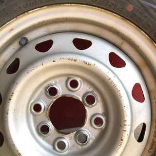 値引き交渉可　軽自動車　スタッドレスタイヤ　155/65R14 山有りの画像