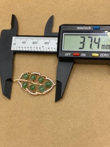  福袋 ネックレス 葉っぱ 天然本翡翠 氷ヒスイA貨 緑色 誕生日プレゼント 本物保証