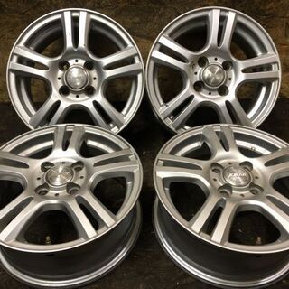 Weds JOKER ウェッズ ジョーカー 社外ホイール 14インチ 4本 5.5J4HPCD100+45 マーチ キューブ等 (VHF138) クレジットカード QR決済可能