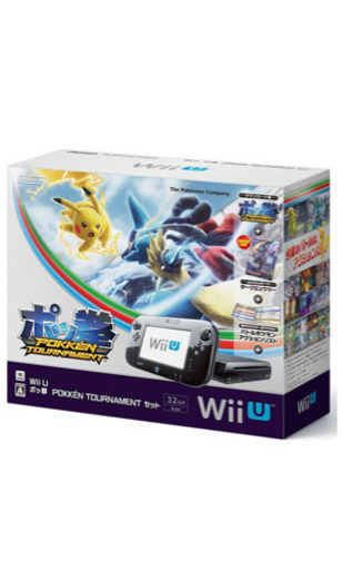 Wii U本体とポッ拳ダンロード版 セット