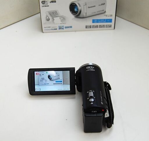 パナソニック デジタルハイビジョンビデオカメラ HC-V520M-A ブルー