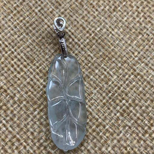 福袋 ネックレス 蓮葉 本翡翠 氷ヒスイ 誕生日プレゼント 縁起物 天然石 鑑別書有