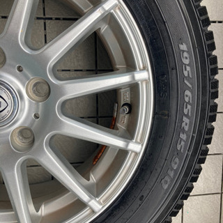 195/65Ｒ15  スタッドレスタイヤ&アルミホイール　中古の画像