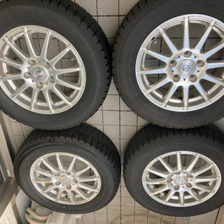 195/65Ｒ15  スタッドレスタイヤ&アルミホイール　中古の画像