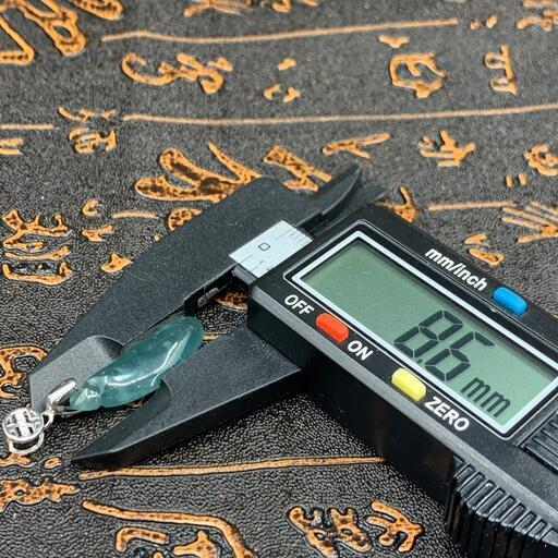 福袋 ネックレス ペンダント 天然本翡翠 氷ヒスイ A貨 男女兼用 青色 鑑別書有