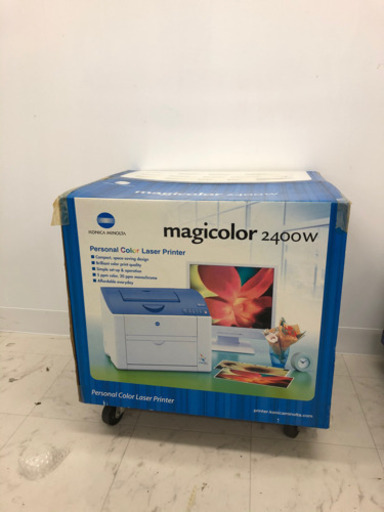 未使用品 コニカミノルタ マジカラー magicolor 2400w