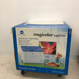 未使用品 コニカミノルタ マジカラー magicolor 2400w 未使用品 コニカミノルタ マジカラー magicolor 2400w