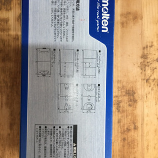 【未使用】モルテン　ラインテープ　50mm×25m×4巻　箱破れありの画像