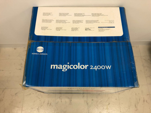 未使用品 コニカミノルタ マジカラー magicolor 2400w