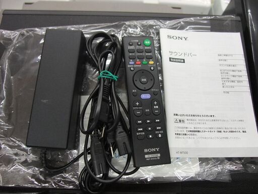 【店頭渡し】中古　SONY　サウンドバー　HT-MT500　2017年製