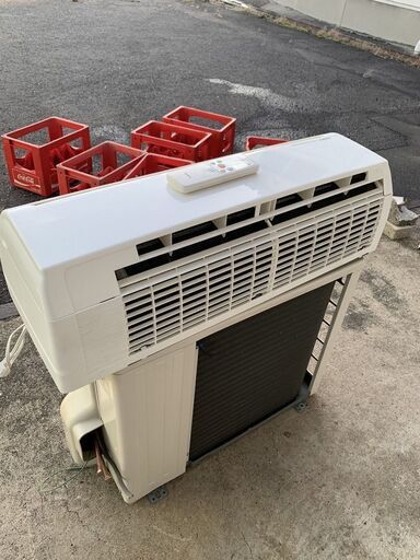 美品 長府 CHOFU 2.5k ルームエアコン 2016年製 RA-2536PV 8-10畳用