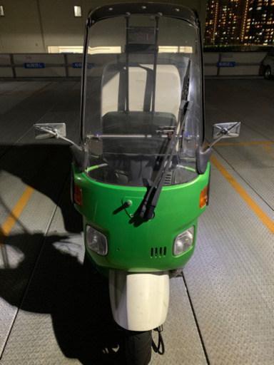 最終値下げ【現状車】売り切り ホンダジャイロキャノピー ミニカー登録 改造多数 TA02-15 リアボックス 2スト カスタム 屋根