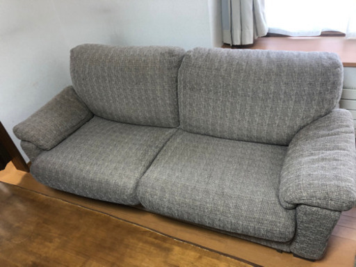 【総額30万円以上】最終値下げ　HUGO ソファー　天然木テーブル
