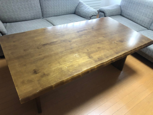 【総額30万円以上】最終値下げ　HUGO ソファー　天然木テーブル