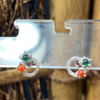 ピアス かわいい 本翡翠 ヒスイ 高級品 艶美麗 誕生日プレゼン...